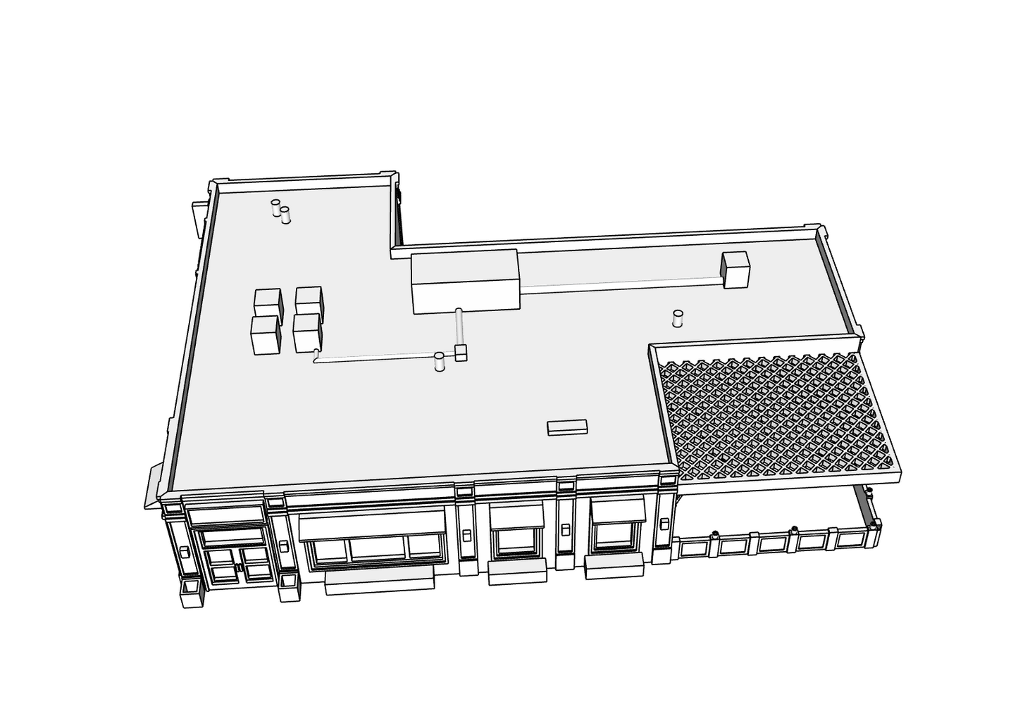 00121 - The Crown and Anchor Tavern - N Scale Model Kit