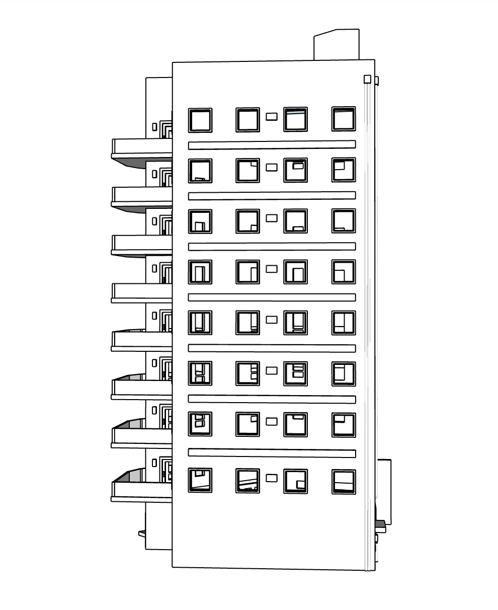 00124 - Arden Skyscraper - N Scale Model Kit