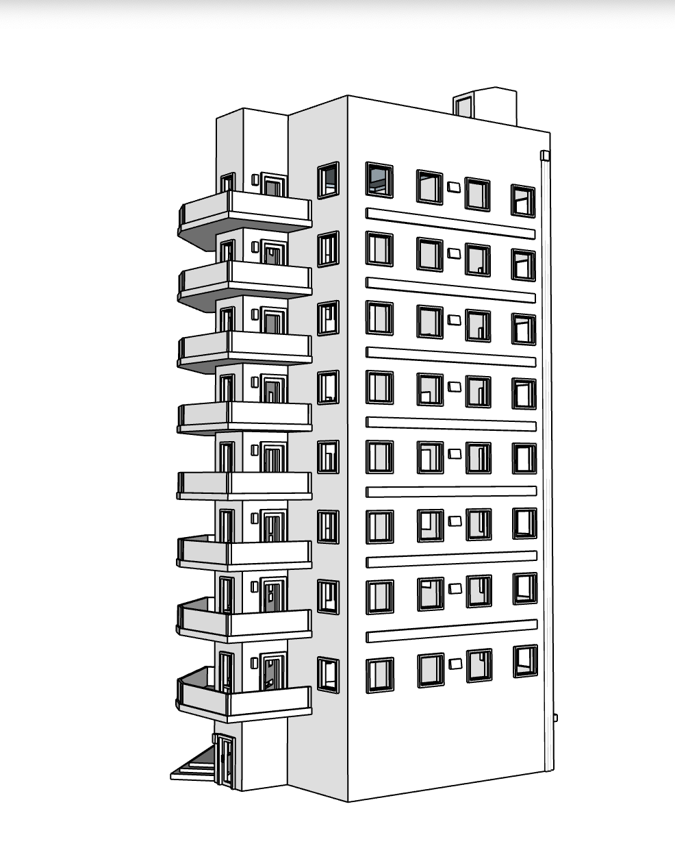 00124 - Arden Skyscraper - N Scale Model Kit
