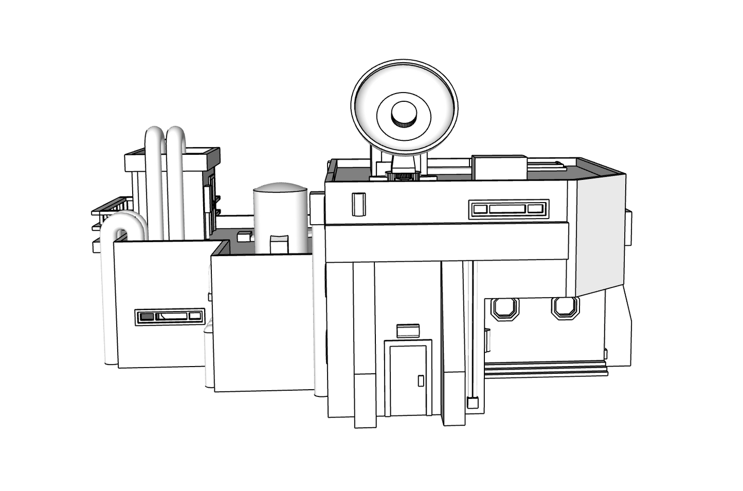 00135 - Sector 7 - N Scale Model Kit