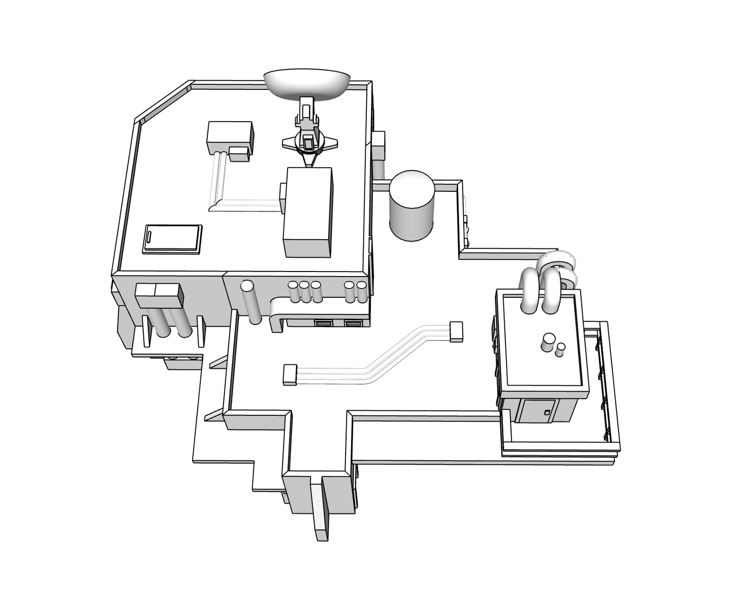 00135 - Sector 7 - N Scale Model Kit