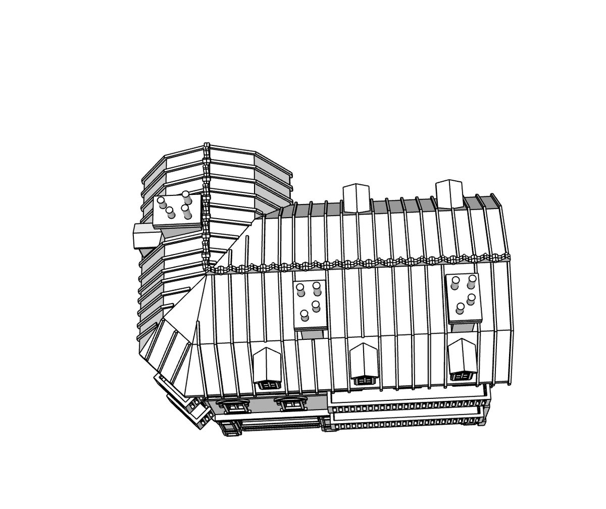00149 - Monroe and Market - N Scale Model Kit