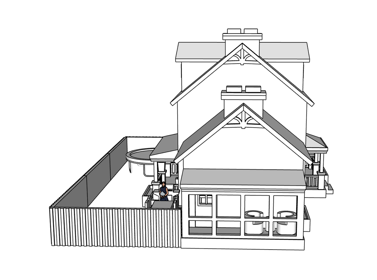00141 - Ashland House - N Scale Model Kit