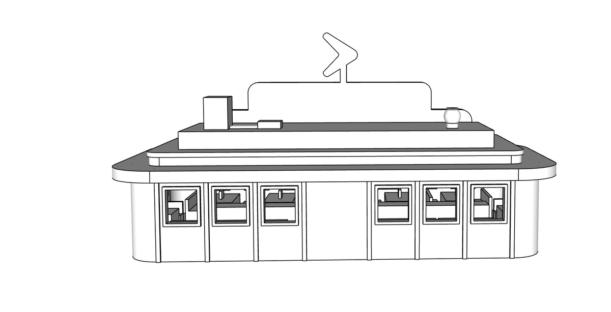 00150 - Richie’s Roadside Diner - Detailed Interior - N Scale Model Kit